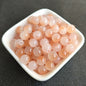 Dual Color Round Glass Beads 8mm Gradient Painted 100pcs 24