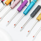 Beadable Seam Ripper Metal Ergonomic Thread Removal Knife 14.2cm 3