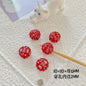 Cupcake and TV Metal Beads Painted Colorful Alloy 20pcs 16