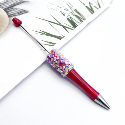 Beadable Pen Resin Sequin Petal Cluster Vibrant Colors 14