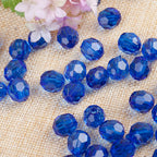 Faceted Clear Bubblegum Beads 20mm Translucent Chunky Acrylic 110pcs 5