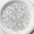 Transparent Round Acrylic Beads 4-12mm Clear Smooth 400pcs 6