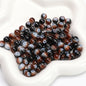Crackle Round Glass Beads 8mm Multicolor Mixed 30pcs 26