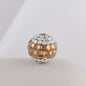 Disco Ball Rhinestone Beads 16mm Iridescent Acrylic 6pcs 6