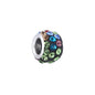 Rhinestone Spacer Clay Beads 7x11mm Chunky Large Hole 100pcs 21