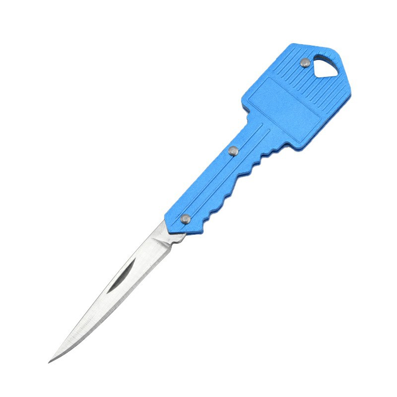 Mini Folding Knife Keychain Stainless Steel Outdoor Survival Tool 7