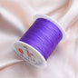 Nylon Thread Solid Color Glossy Finish 0.4mm 60m Spool 35