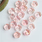 Czech Glass Beads Flat Pumpkin 9.5mm Translucent Orange 40pcs 8
