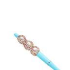 Bubblegum Oval Rhinestone Beads 16mm Chunky Acrylic 10pcs 5