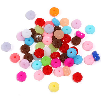 Acrylic Granular Spacer Beads 11mm 100pcs