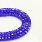 Square Glass Beads 4mm Transparent Clear Cube 100pcs 4