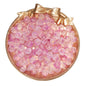 Czech Glass Beads Round 8mm Translucent Metallic Flecks 30pcs 13