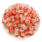 Gradient Resin Spacer Beads 13mm Matte Imitation Opal 40pcs 8