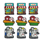 Silicone Focal Beads Candy Baseball Coffee Machine Set 20pcs