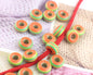 Resin Donut Spacer Beads 14mm Colorful 500pcs 14