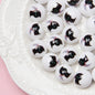 Halloween Printed Acrylic Beads 16mm Pumpkin Ghost Designs 9