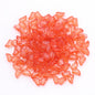 Czech Glass Beads Butterfly 8 15mm Dual Color Gradient Transparent 50pcs 14