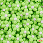 Glow In The Dark Five-Petal Flower Acrylic Beads 21mm Bicolor 10pcs 15