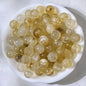 Imitation Crystal Resin Beads 10mm Round Glossy Gradient 100pcs 17