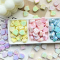 UV Plating Ghost Acrylic Flat Beads 14mm Candy Color 50pcs 6