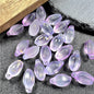 Czech Glass Beads Small Flower Bud 15mm Imitation White Jade 50pcs 7