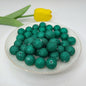 Glitter Round Acrylic Beads 16mm Colorful Powder Wrapped 50pcs 12