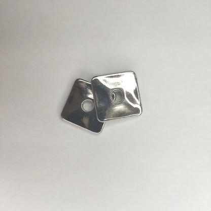 Square CCB Plastic Spacer Acrylic Beads 22mm Copper Tones 200pcs 6