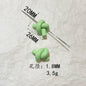 Painted Twist Knot Acrylic Beads 26mm Candy Color Glossy 50pcs 13