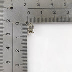 Fish Shaped Metal Beads 8mm Vintage Jesus Design 300pcs 4