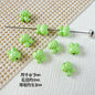 Rabbit Metal Beads 7mm Baking Painted Granular Alloy 30pcs 5