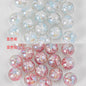 Shimmer Butterfly Inside Round Resin Beads 16mm Mixed Colors 20pcs 6