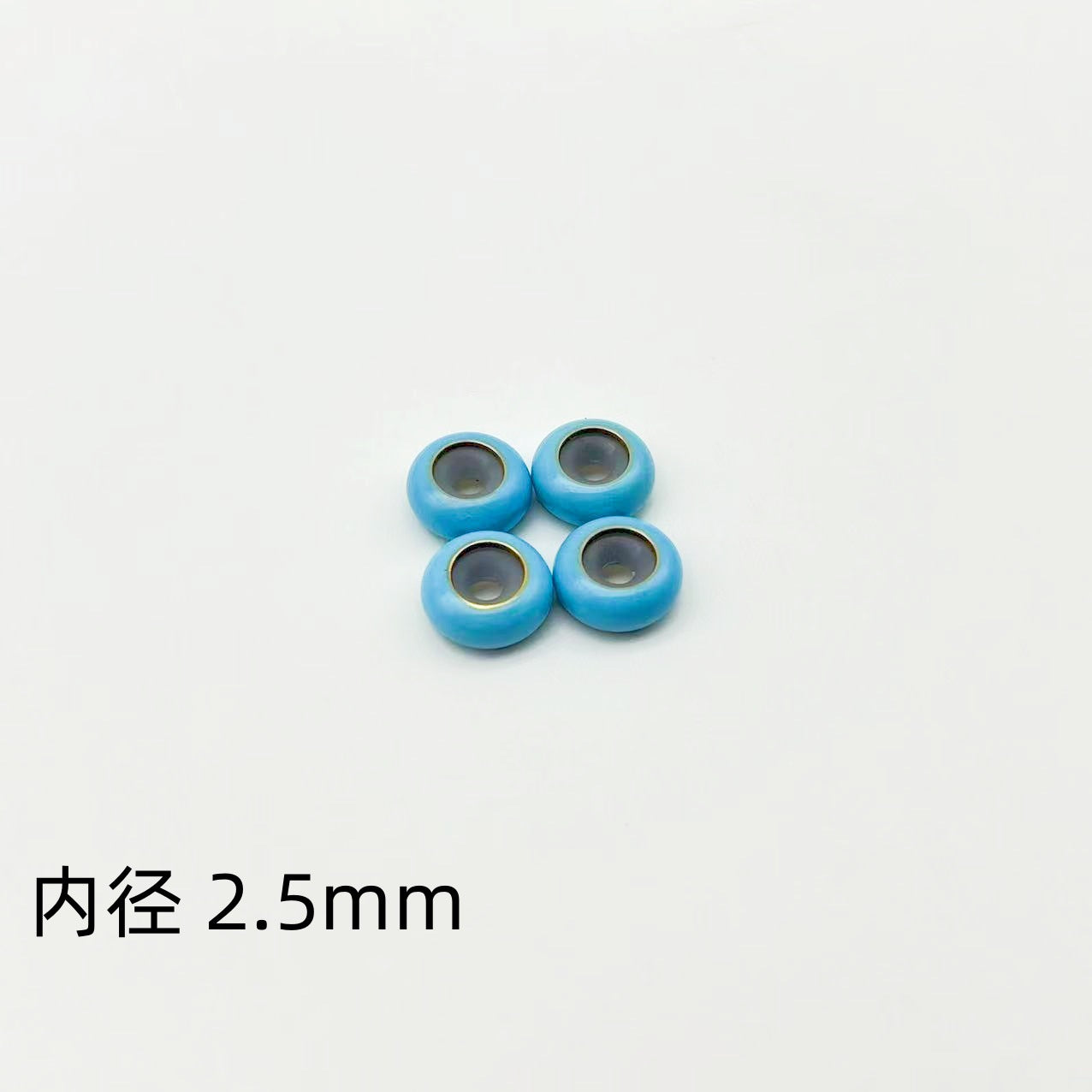 Brass Spacer Beads 10mm Colorful Enamel Large Hole 20pcs 16