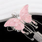 Butterfly Metal Beads 64mm Chunky Tassel Enamel Alloy 3pcs 7