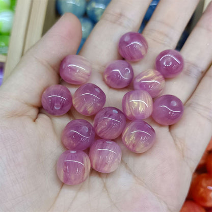 Imitation Opal Gradient Chunky Resin Beads 12mm Orange 40pcs 3