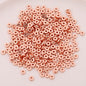 Plating Spacer Acrylic Beads 6mm CCB Plastic Metallic Mixed 200pcs 11