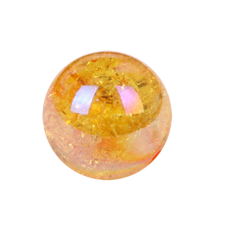 Transparent Bubblegum Beads 20mm Crackle Chunky Acrylic 10pcs 5