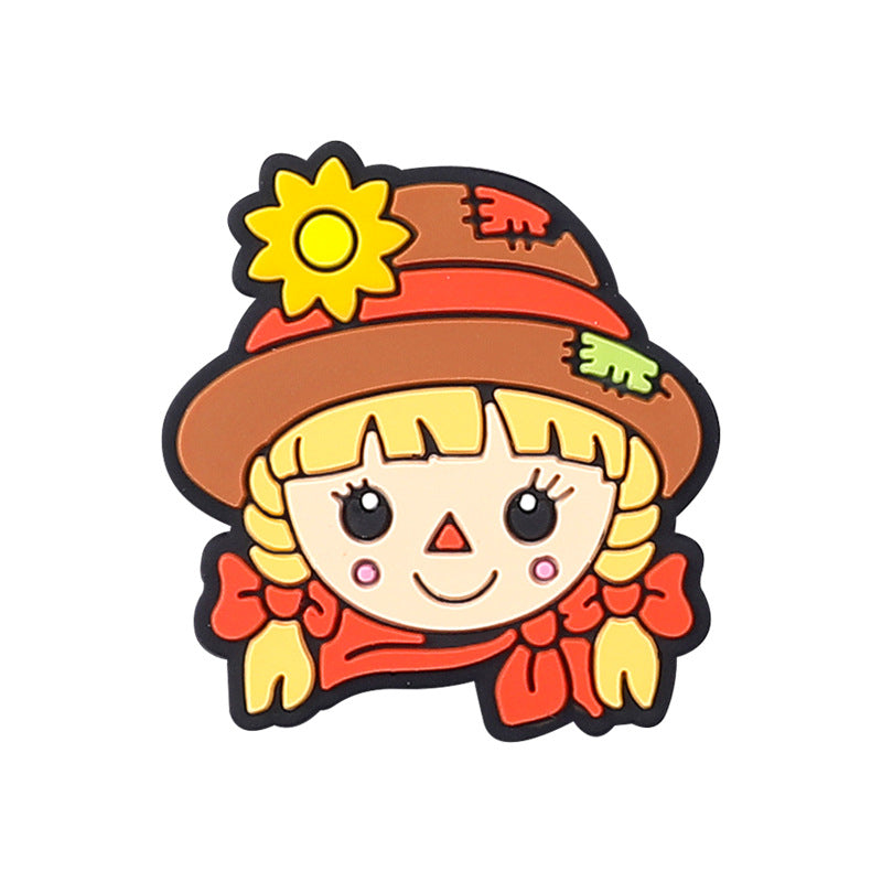 Silicone Focal Beads Scarecrow Autumn Pumpkin With Text Autumn Vibes 20pcs 5