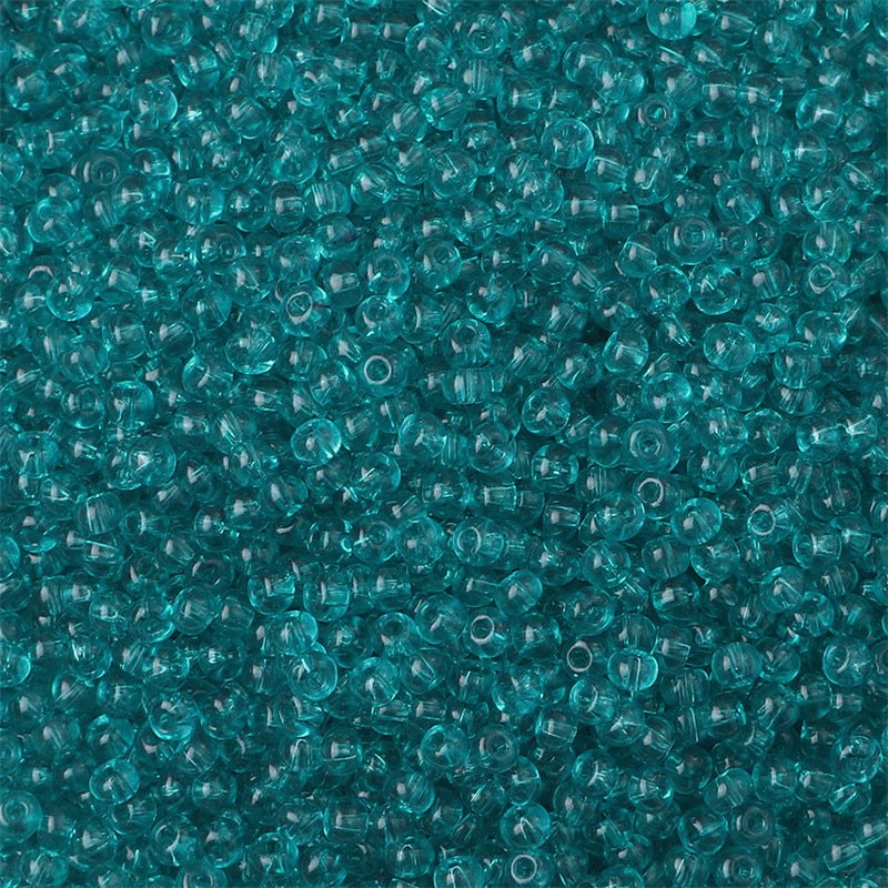 Transparent Seed Glass Beads 2mm Glossy Rainbow Colors 660pcs 27