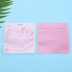Hello Kitty and Apple Shaped Top Seal Zip Lock Plastic Bags 100pcs 13.5x13.5 15x16cm 4