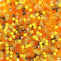 Seed Glass Beads 4mm Colored Transparent Faceted 200pcs 11