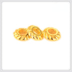 Alloy Spiral Patterned Tibetan Spacer Beads 4mm 100pcs 3