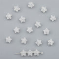 Crackle Star Acrylic Beads 11mm Translucent Glossy 100pcs 6