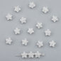 Crackle Star Acrylic Beads 11mm Translucent Glossy 100pcs 6
