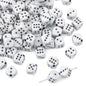 Dice Acrylic Beads 10mm Colorful Mixed 60pcs 8