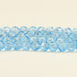 Faceted Round Glass Beads 10mm Clear Pastel Colors 50pcs 9