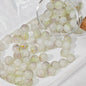 Frosted Round Glass Beads 10mm Matte Mixed Colors 50pcs 17