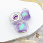 Purple Tone Resin Spacer Beads Mixed Shapes and Finishes 40pcs 13