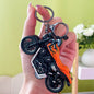 Mini Motorcycle Keychain Alloy Zinc Flame Design 13 Centimeters 7