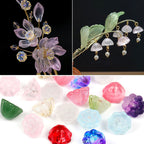 Czech Glass Beads Lotus Seed Pods 10mm Vibrant Colors 100pcs