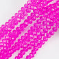 Transparent Faceted Glass Beads 10mm Colorful Mixed 136pcs 23